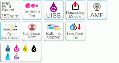 Mimaki TX500-1800 Specifications