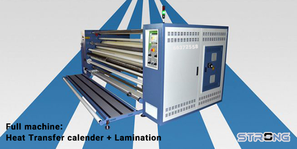 Strong calender lamination machine